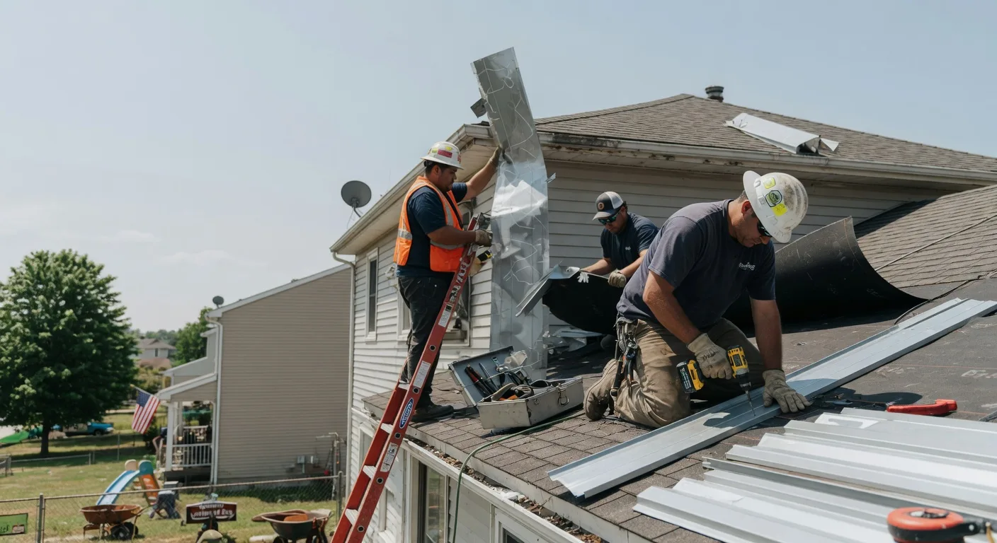 Metal Roofing Installation in Flippin, AR near me
